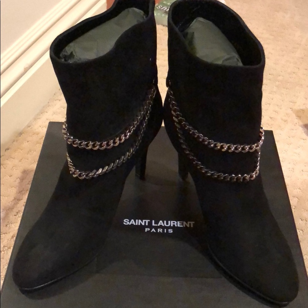 💯 Authentic new YSL Debbie 100 Bootie - Picture 3 of 7